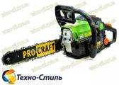 Бензопила PROCRAFT GS-58X (1 шина, 1 цепь 40) (ВЫСОКООБОРОТИСТАЯ, ОДНОКОЛЬЦЕВАЯ ПИЛА)