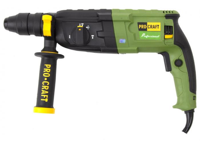 Перфоратор PROCRAFT BH-1400 DFR, Прямой, патрон SDS-plus Перфоратор PROCRAFT BH-1400 DFR, Прямой, патрон SDS-plus