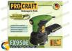 Эксцентриковая шлифмашина Procraft EX950E (однорукий, пластиковый пылесборник) (Орбитальная)