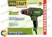 Сетевой шуруповерт Procraft PB-1150 DFR, 2-скорости, съемный патрон