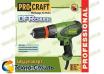 Сетевой шуруповерт PROCRAFT PB1200 DFR, съемный патрон