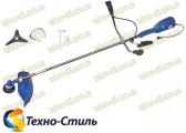 Электрокоса Витязь КГ-3200 насадка высоторез,(Цельная штанга, Велосипедная рукоятка)